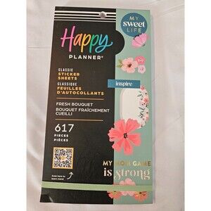 Happy Planner Mom's Fresh Bouquet Value Pack Sticker Book